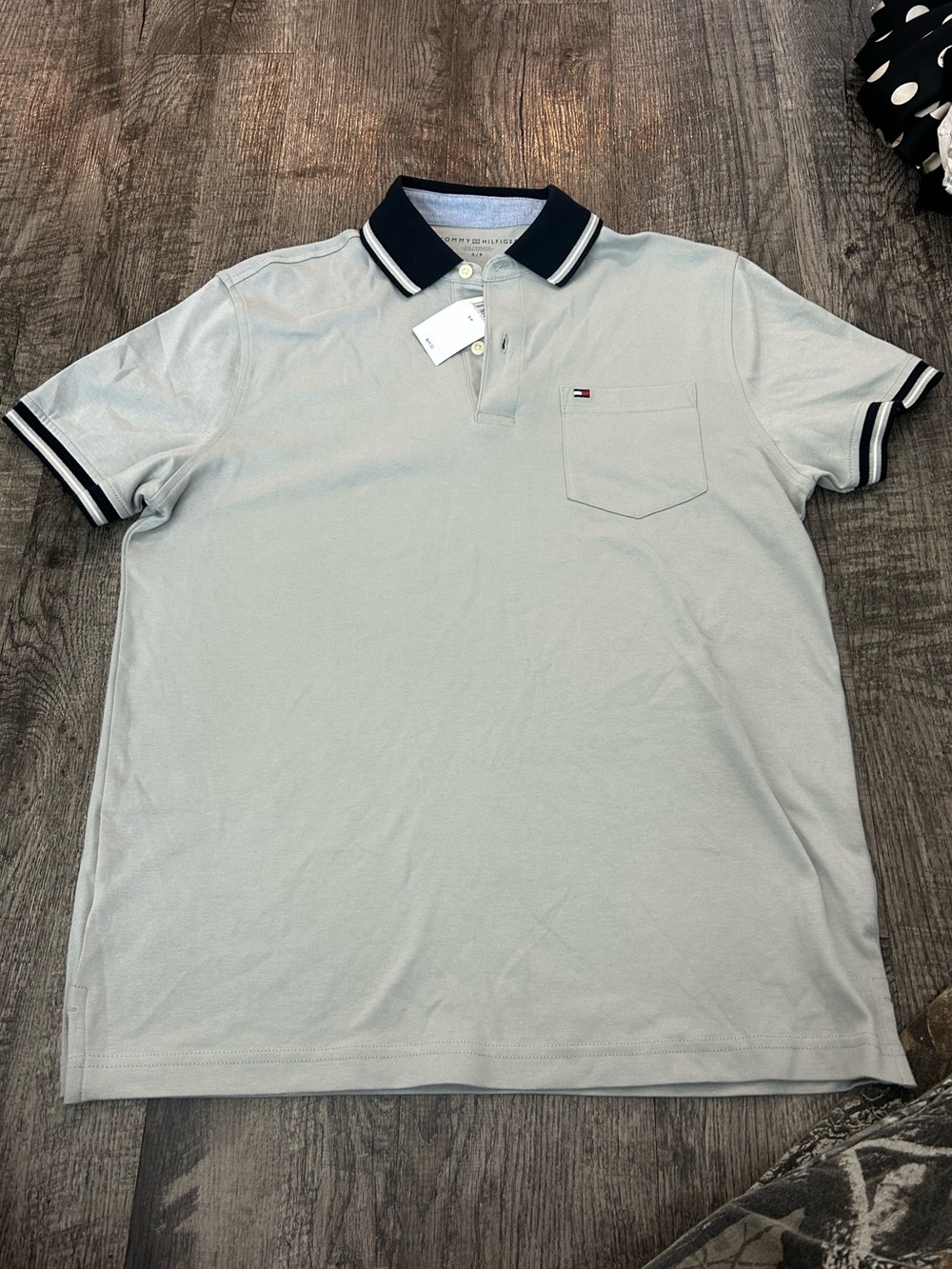 Tommy Hilfiger Light Gray Polo
